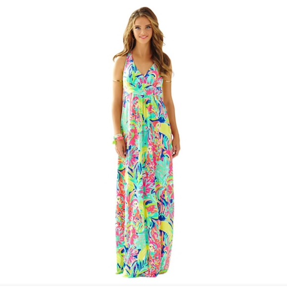 Lilly Pulitzer Dresses & Skirts - (Lilly Pulitzer) Seaview Maxi Dress